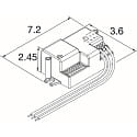 SLV Capteur cr�pusculaire BATTEN FLAT P on/off, blanche