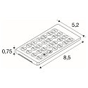 SLV T�l�commande BATTEN P / PIR-SENSOR-CONTROL programmable, multicolore, noir