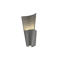 outdoor wall luminaire RASTERLYS WL UP/DOWN direct / indirect, conical, sea-air resistant IP65, anthracite dimmable