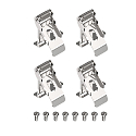 Support de montage PANEL P | PAVANNO, acier inoxydable