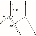 SLV accessories wire suspension PANEL P | PAVANNO, stainless steel