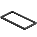 Cadre de montage PANEL P | PAVANNO, noir