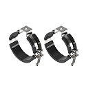 mounting accessories TUBULAR P 2 pcs., black, silver
