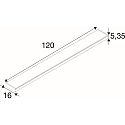 SLV Luminaire à suspension WORKLIGHT P LINE 120 adapté aux postes de travail avec écran IP20, noir gradable