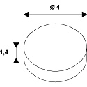 SLV Anneau GRIP! M, or