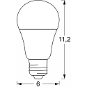SLV Ampoule LED Smart WIFI contrôlable par ZigBee E27 9W 806lm 200° gradable opale