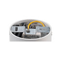 SLV Ceiling luminaire TRILEDO ROUND CL Surface mount luminaire Downlight, LED, 6W, 38�, 3000K, incl. driver, white
