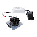 Plafonnier encastr� PATTA-I SQUARE angulaire, rigide IP65 / IP20