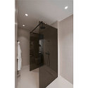 SLV LED Ceiling recessed luminaire PATTA-F, square, 12W, COB LED, 38�, 3000K, IP65, incl. Driver, white