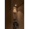 SLV LED Ceiling recessed luminaire PATTA-F, square, 12W, COB LED, 38�, 3000K, IP65, incl. Driver, white