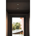 SLV Lumi�re encastr�e H-LIGHT 1 rond, inclinable, avec couverture IP20, noir mat gradable 11W 265lm 2700K 20� 20� CRI 80
