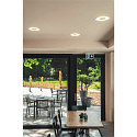SLV Plafonnier encastr� OCCULDAS 23 rond, indirect IP20, blanche gradable
