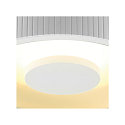 SLV Luminaire de plafond OCCULDAS 23 rond, indirect IP20, blanche gradable