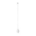 Luminaire � suspension FENDA sans abat-jour, avec c�ble ouvert E27 IP20, blanche gradable