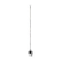 Pendant luminaire FENDA E27 Pendant cable with open cable, canopy excl., shade excl., chrome