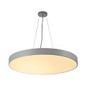 SLV Luminaire de plafond MEDO 90 IP20, gris argent gradable