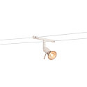 Lampe � corde SYROS QR-C51 pivotant, rotatif GU5.3, noir  gradable