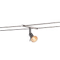 Lampe � corde SYROS QR-C51 pivotant, rotatif GU5.3, noir  gradable