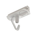 Adaptateur monophas� �lectrique blanche