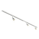 SLV 1-Projecteur monophas� PURI avec possibilit� d'alimentation, lot de 3, r�glable GU10 IP20, blanche gradable