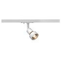 1-Projecteur monophas� PURI TRACK r�glable GU10 IP20, blanche gradable