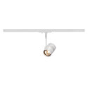 1-Projecteur monophas� BIMA 1 � 1 flamme, pivotant � la cardan GU10 IP20, blanche gradable