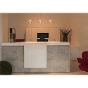 SLV Pendant luminaire LIGHT EYE Spot, GU10, max. 75W, incl. 1-Phase adaptor, white/chrome