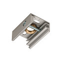 EUTRAC Pendant clip for 3-Phase High voltage Track, silver grey