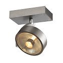 Spot KALU CW single GU10 IP20, aluminium bross� gradable