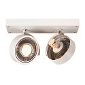 SLV Spot KALU CW double GU10 IP20, blanche gradable