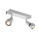 Spot PURI 2 avec anneau d�coratif GU10 IP20, blanche