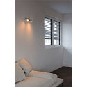 SLV Spot ASTO 2 GU10, aluminium bross�