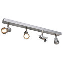 SLV Spot ASTO 4 GU10, aluminium bross�