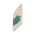 SLV Plaster Wall luminaire PLASTRA SQUARE, square, white plaster, 48 LED, 3000K