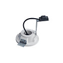 SLV Recessed luminaire PLASTRA Downlight, GU10, round, white
