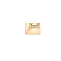 SLV Recessed luminaire PLASTRA Downlight, GU10, square, white