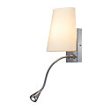 Luminaire mural COUPA FLEX avec interrupteur, avec spot LED, r�glable G9 IP20, chrome 