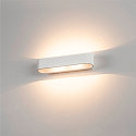 SLV Luminaire mural ASSO 300 haut bas, ovale IP20, blanche gradable