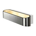 Luminaire mural ASSO 300 haut bas, ovale IP20, aluminium bross� gradable