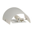 SLV Luminaire mural BASKET E27, satiné, Gris argent