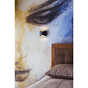 Luminaire mural CARISO 2, laiton, noir  gradable