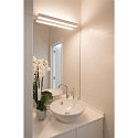Luminaire mural SEDO 14 LED haut bas, angulaire, court IP20, blanche 