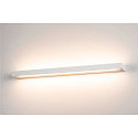 SLV LED Wall luminaire SEDO LED 21, square, 22W, SMD LED, 3000K, glass satined, white