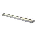 Luminaire mural SEDO LED 21 haut bas, angulaire, langue IP20, aluminium bross�, satin� 