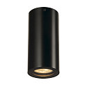 Ceiling luminaire ENOLA B CL-1, IP20, � 6,7cm / H 14cm, GU10 QPAR51, aluminium, black