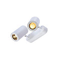 Spot ENOLA B DOUBLE SPOT � 2 flammes, pivotant, rotatif GU10 IP20, blanche gradable