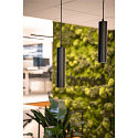 LED Pendant luminaire HELIA 40 LED, round, 9W LED, 30�, 3000K, black