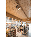 SLV Projecteur triphas� EURO CUBE forme en d�, commutable, pivotant � la cardan IP20, blanche 