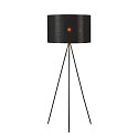 Lampadaire FENDA II TRIPOD BASIS avec interrupteur, sans abat-jour E27 IP20, noir 