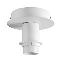 SLV Rosace de plafond pour FENDA sans abat-jour, blanche